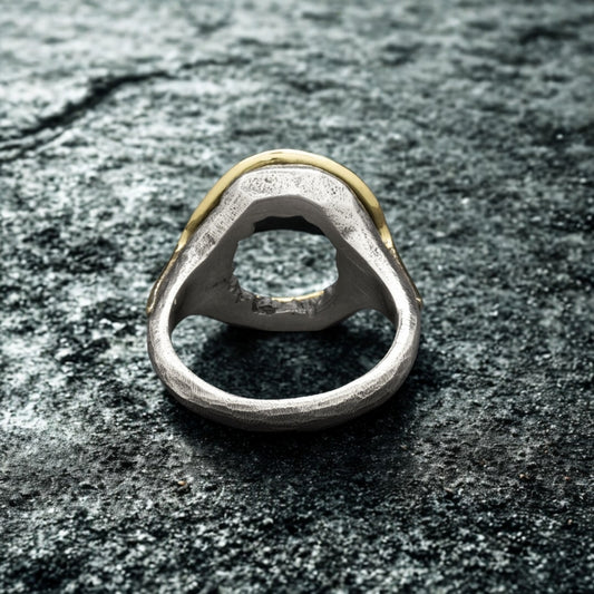 Void Circle Two-Tone Ring