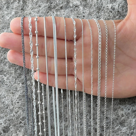 Custom 925 Silver Chains